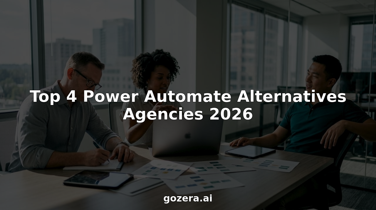 Top 4 Power Automate Alternatives Agencies 2026