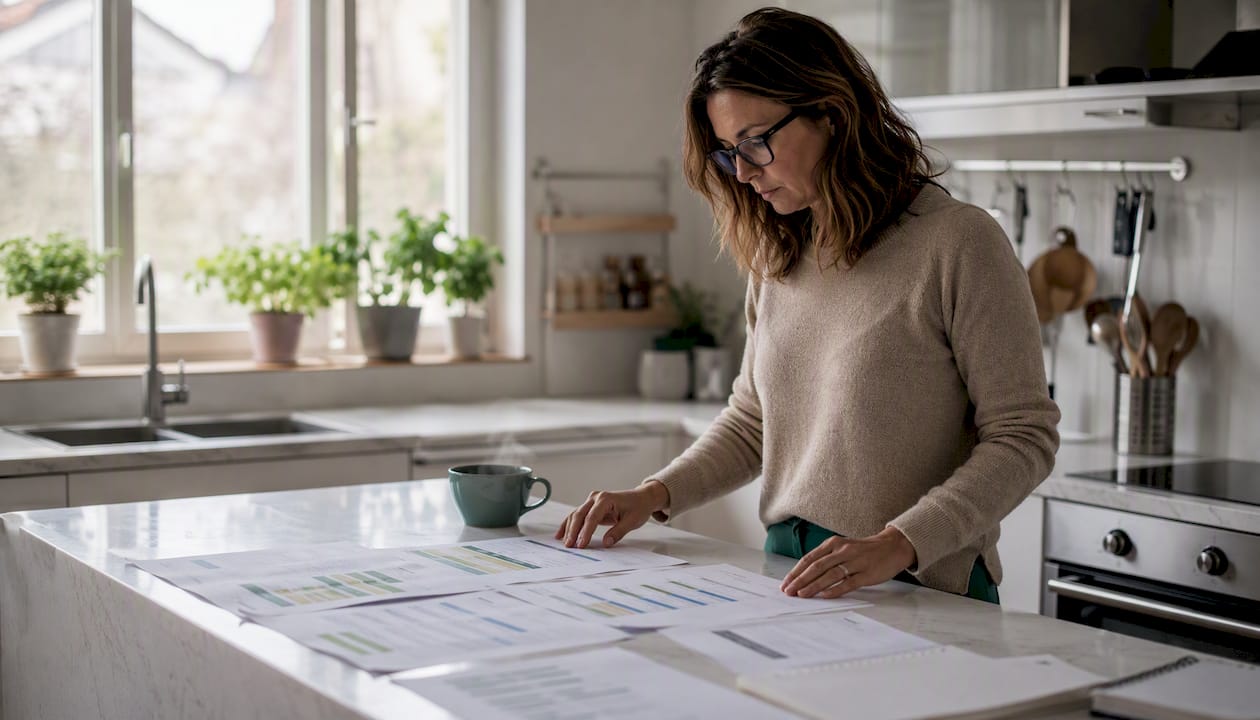 Consultant reviewing legal document management systems