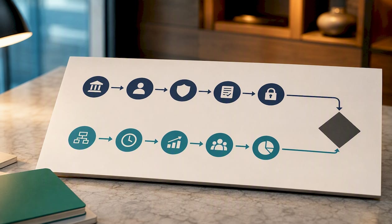 Separate technical and business value tracks